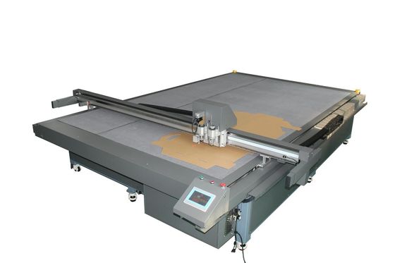 Karton kutu, oluklu kutu, salınan bıçaklı karton kutu ve katlama tekerleği için büyük kutu numune kesme makinesi