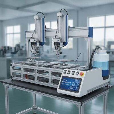 Dört Operatöre Kadar Esnek Çalışma İstasyonu Seçimi ve 24 Saat Çalışma Süresine Sahip XY Tutkal Plotter Yapıştırma Makinesi