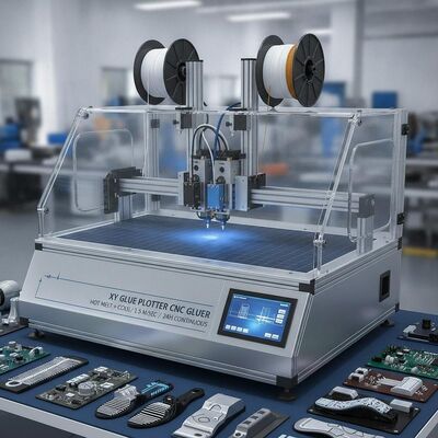 XY Yapıştırıcı Çizelge CNC Yapıştırıcı Sıcak Erimiş ve Soğuk Yapıştırıcı Bir İşlemde Max.1Hız ve 24 saatlik çalışma süresi