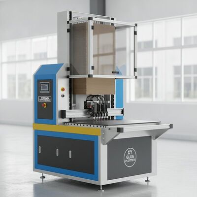 XY Yapıştırıcı Çizelge 840mm Yığın Yüksekliği 24 saatlik çalışma süresi ve otomatik yükseklik ayarlaması ile CNC yapıştırıcı